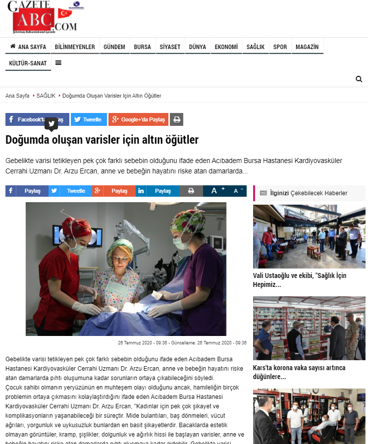 Doğumda oluşan varisler için altın öğütler